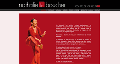 Desktop Screenshot of nathalieleboucher.com